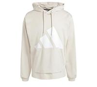adidas Essentials Big Logo Single Jersey Hoodie JE8923 - wonder alumina/white M