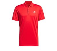 Adidas-Men's-Mens CORE Adidas Performance Polo Shirt-S-Collegiate red