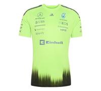 Adidas Men's Mercedes - AMG Petronas Formula 1 Setup Tee, solar Green/Black, S