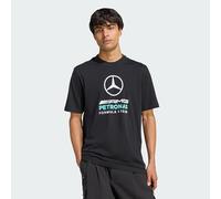 adidas Men's Mercedes - AMG Petronas Formula 1 Team DNA Graphic Tee, Black/semi Mint Rush, XXL