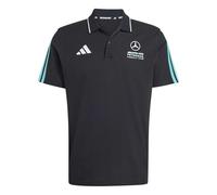 adidas Men's Mercedes - AMG Petronas Formula 1 Team DNA Polo, Black/semi Mint Rush, L