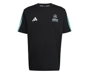 adidas Men's Mercedes - AMG Petronas Formula 1 Team DNA Tee, Black/semi Mint Rush, XXL