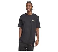 adidas Men's Mini Pizza Graphic T-Shirt Black XL