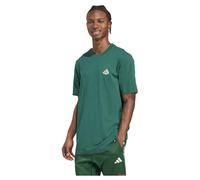 T-Shirt ADIDAS SPORTSWEAR "M PIZZA TRIM T", Herren, Gr. XL, grün (collegiate grün), Obermaterial: 100% Baumwolle, sportlich, Shirts (31449115-XL) collegiate grün