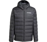 Adidas Men's Multi Light Down Hooded Jacket Black L