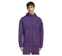 adidas Men's New Z.N.E. Zip-Hoodie Aurora Plum L