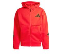 adidas Men's New Z.N.E. Zip-Hoodie Pure Ruby XL