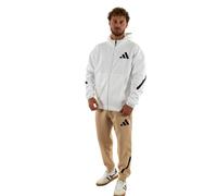 adidas Men's New Z.N.E. Zip-Hoodie White XL Tall