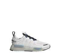 adidas Men's NMD V3 Running Shoe, Crystal White/Cloud White/Blue Rush, 10 US