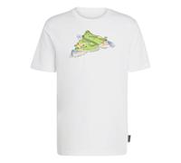 adidas Men's Novelty MINI Graphic T-Shirt, White, XL