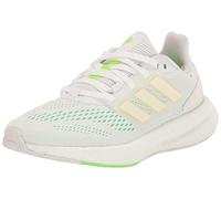 adidas Men's Pureboost 22 Running Shoe, FTWR White/Cloud White/Beam Green, 12
