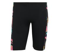 adidas Men's RIPSTREAM Team Graphic Swim Jammers, Black, 38