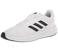 adidas Men's Run Falcon 3.0 Shoe, White/Black/White, 12