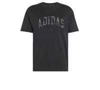 adidas Herren Seasonal Essentials Camo Shirt, Black/Multicolor, 3XL