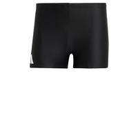 adidas Solid Boxer-Badehose Herren IA7091 - black/white 4 (S)