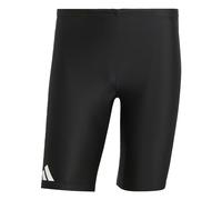 Adidas Men's Solid Swim Jammers, Black/White, 42