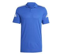 adidas Men's SQUADRA25 Cotton Polo, Team royal Blue/White, S Tall