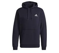 adidas Men's Standard Essentials Fleece Hoodie, Legend Ink/White, XX-Large