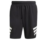 adidas Men's Stripes Swim Shorts 8 INCH, Black/White, 3XL