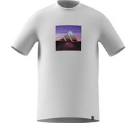 adidas Men's Summer Heat Graphic T-Shirt, White, 3XL