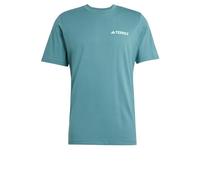 adidas TERREX Graphic Outdoorshirt Herren JW3560 - preloved teal L