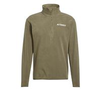 adidas Multi Essentials Fleece Half Zip Fleecepullover khaki - XL