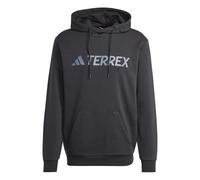 adidas Terrex Multi Large Logo Hoodie pechschwarz/blau - L