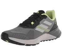 Adidas Men's Terrex Soulstride Trail Running Shoes, Grey/Grey/Pulse Lime, 12