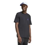 adidas Men's Triple Stripe Vibe Graphic T-Shirt, Black, L