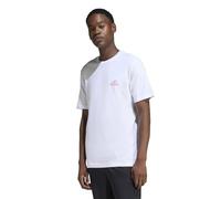 adidas Men's Triple Stripe Vibe Graphic T-Shirt, White, L