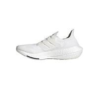 adidas mens Ultraboost 21 Primeblue Running Shoes, Non-dyed/White/Cream White, 8.5 US