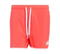 adidas Men's Water Reactive Graphic Swim Shorts 5 INCH, Lucid red/White, S