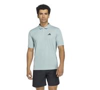 Poloshirt ADIDAS PERFORMANCE "WORKOUT ESSENTIALS BASE POLO", Herren, Gr. M, wonder sage, Obermaterial: 100% Polyester, Shirts (51512502-M) wonder sage