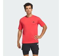 adidas Men's Workout Essentials FEELREADY T-Shirt, Pure Ruby, S