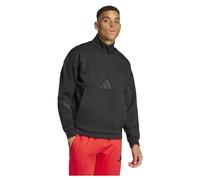 adidas Z.N.E. Quarter-Zip Sweatshirt pechschwarz - M