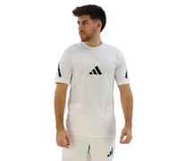 adidas T-Shirt Z.N.E. Herren Kurzarm Weiß Größe L