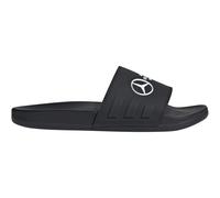 adidas Unisex MERCEDES - AMG PETRONAS FORMULA ONE TEAM ADILETTE COMFORT SLIDES, core black/ftwr white/core black, 47 EU
