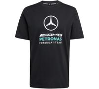 Mercedes-AMG PETRONAS FORMULA 1 TEAM DNA GRAFIK T-SHIRT Black / Semi Mint Rush XL