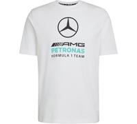 adidas Mercedes - AMG Petronas Formel 1 Team DNA Graphic T-Shirt Herren KE8164 - white/semi mint rush XL