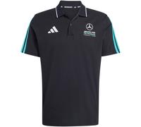 Poloshirt ADIDAS PERFORMANCE "MER DNA POLO M", Herren, Gr. M, schwarz, semi mint rush, Obermaterial: 100% Baumwolle, Shirts (31287035-M) schwarz, semi mint rush