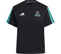 Adidas T-Shirt Mercedes‑AMG Petronas Formel 1 Team DNA – Damen – Schwarz/Semi Mint Rush – S