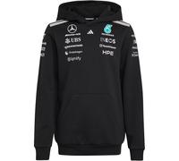 adidas Unisex Kids MERCEDES - AMG PETRONAS FORMULA 1 TEAM DRIVER HOOD black 9-10 Years
