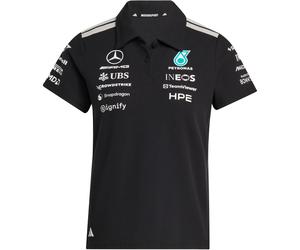 adidas Mercedes - AMG Petronas Formel 1 Team Mechaniker Poloshirt Damen KE5525 - black/white L