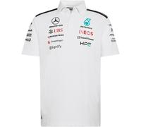 adidas Poloshirt Herren Mercedes‑AMG Petronas Formel‑1 Team Mechaniker KE5524 Weiß XXL