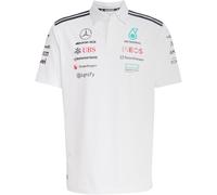 MERCEDES - AMG PETRONAS FORMULA ONE TEAM POLOSHIRT White Melange / Black 2XL