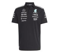 MERCEDES - AMG PETRONAS FORMULA ONE TEAM POLOSHIRT Black / White XL