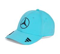 adidas Unisex Mercedes - AMG Petronas Formula ONE Team George Russell Cap, Samba Blue, M