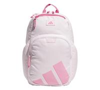 adidas Midway Kleiner Rucksack für Damen und Herren, strapazierfähige Laptoptasche, Transparentes Pink/Pink Fusion, One size