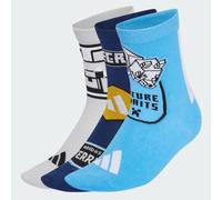 ADIDAS MINECRAFT KIDS SOCKEN Light Solid Grey / Blue Burst / Dark Blue 22-24