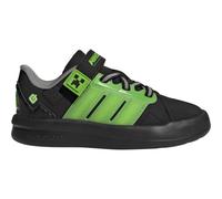 ADIDAS MINECRAFT LIGHTORAMA COURT KIDS SCHUH Core Black / Cloud White / Charcoal Solid Grey 31 1/2